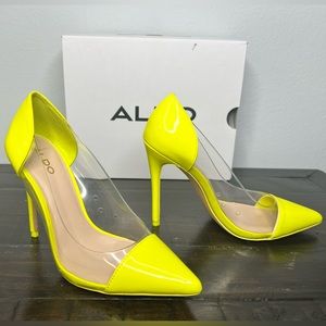 ALDO MIRORI PVC HEELS